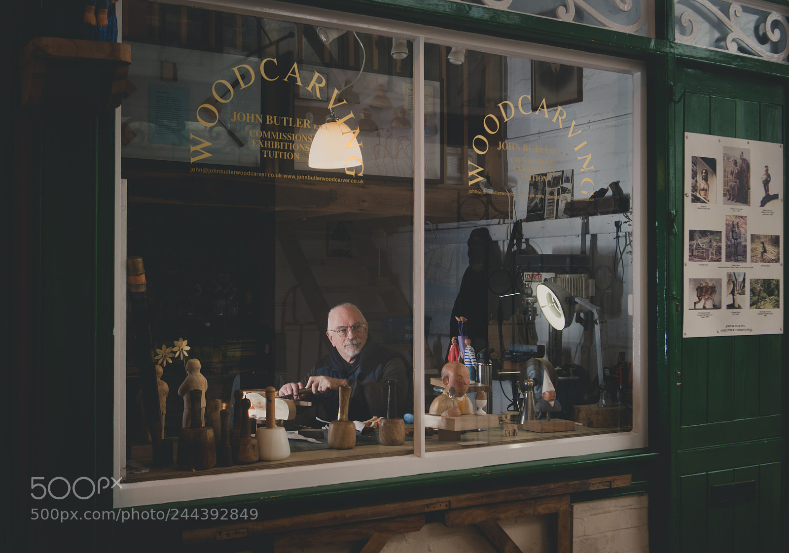 Nikon D850 sample photo. The woodcarver photography
