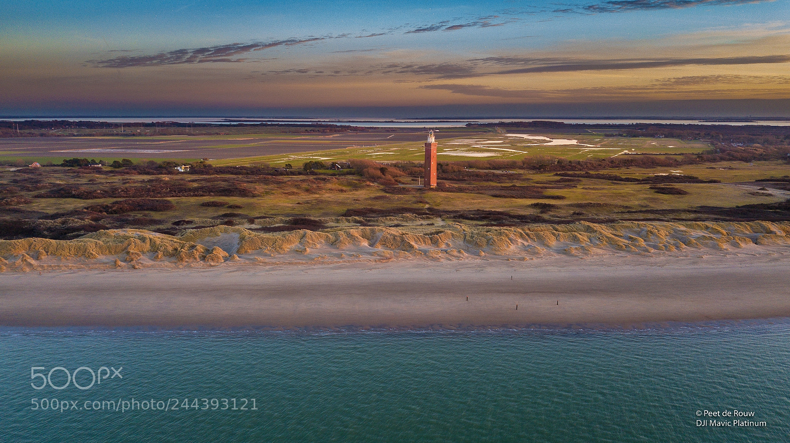 DJI FC220 sample photo. Lighthouse ouddorp photography