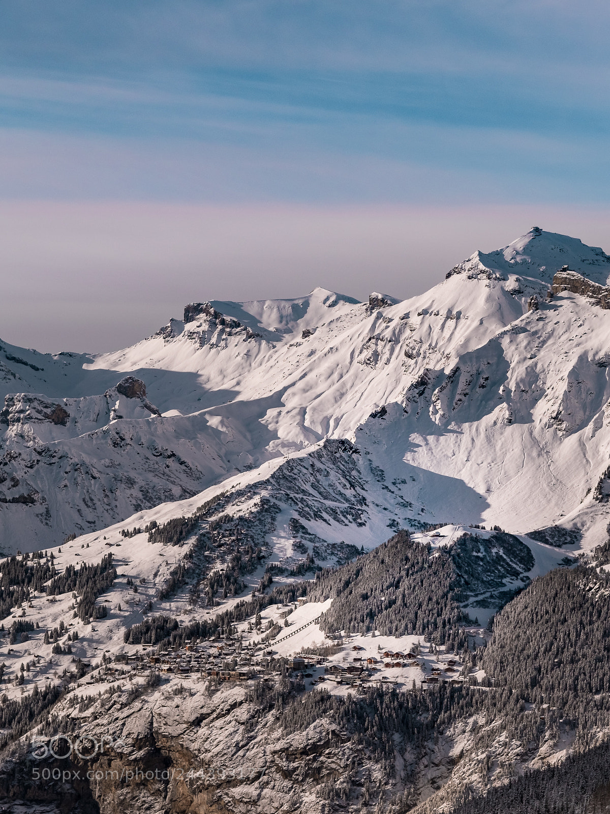 Fujifilm X-T2 sample photo. Mürren photography