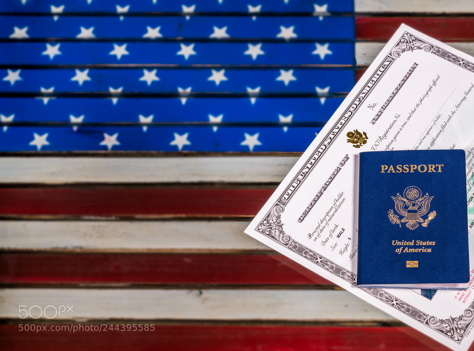 Sony a7R II sample photo. Usa passport and naturalization photography