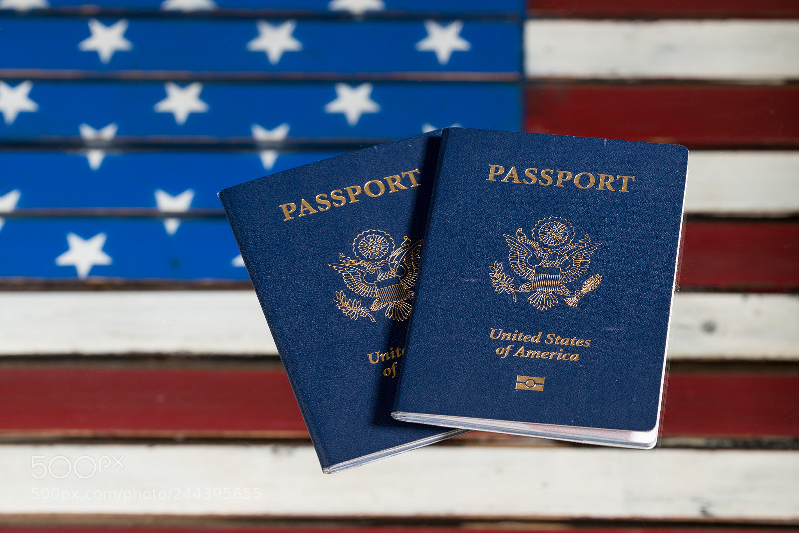 Sony a7R II sample photo. Usa passports on glass photography