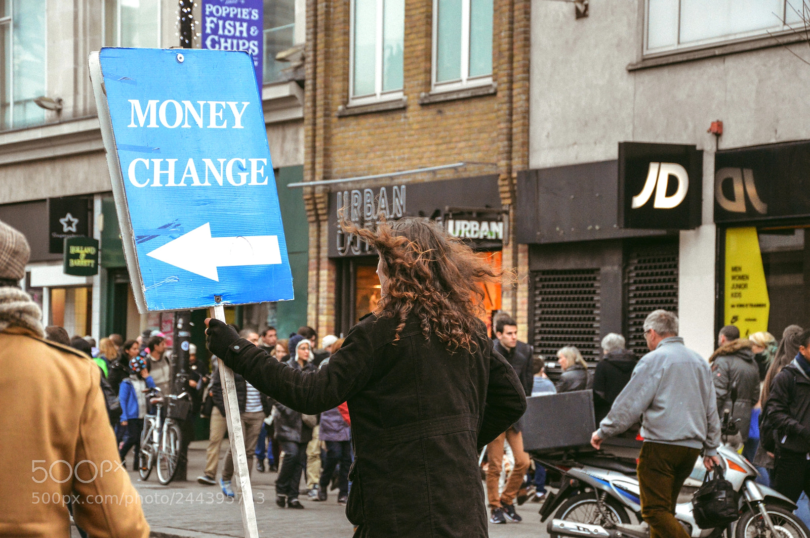 Nikon D3200 sample photo. Money change photography