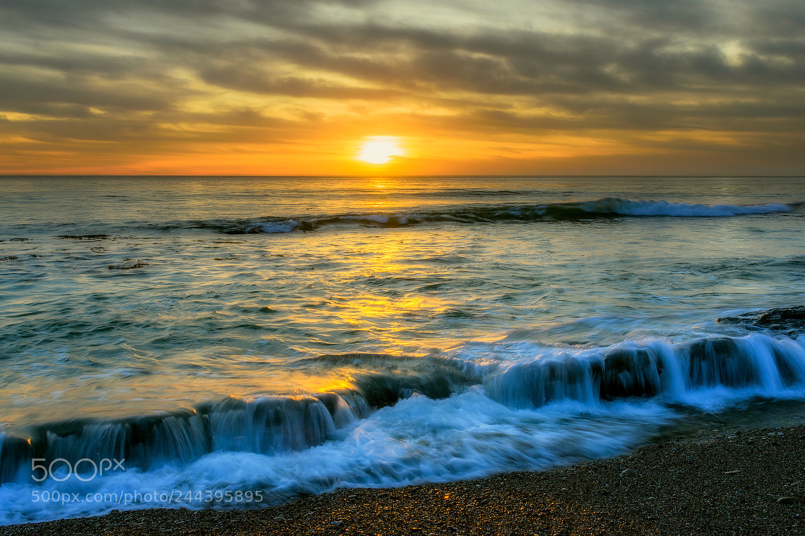 Nikon D3400 sample photo. "portuguese bend sunset" photography