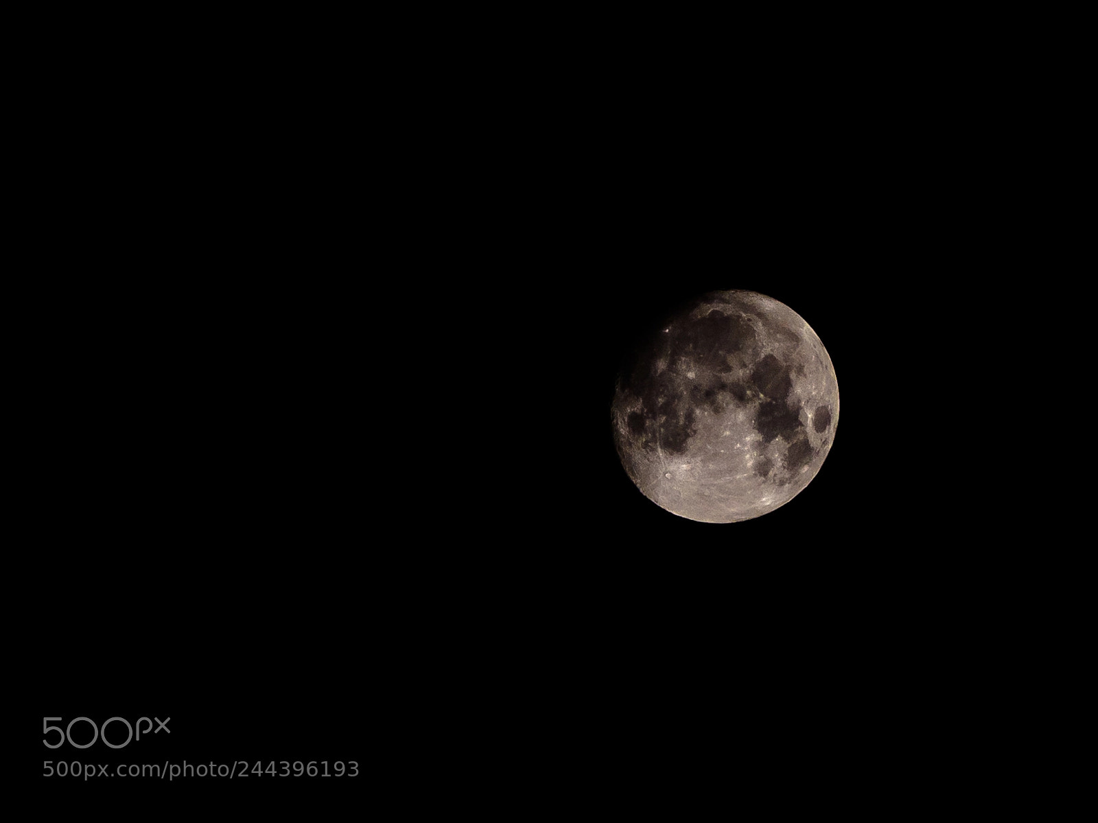 Olympus OM-D E-M10 II sample photo. Full moon photography