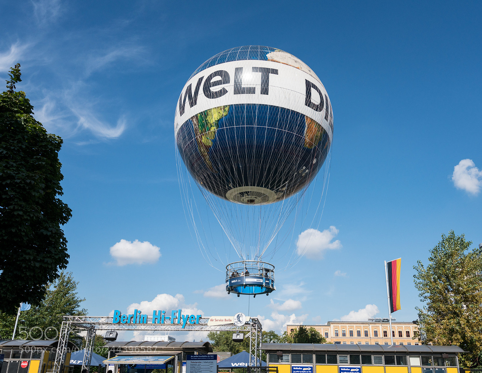 Sony a7R II sample photo. Die welt berlin hi-flyer photography