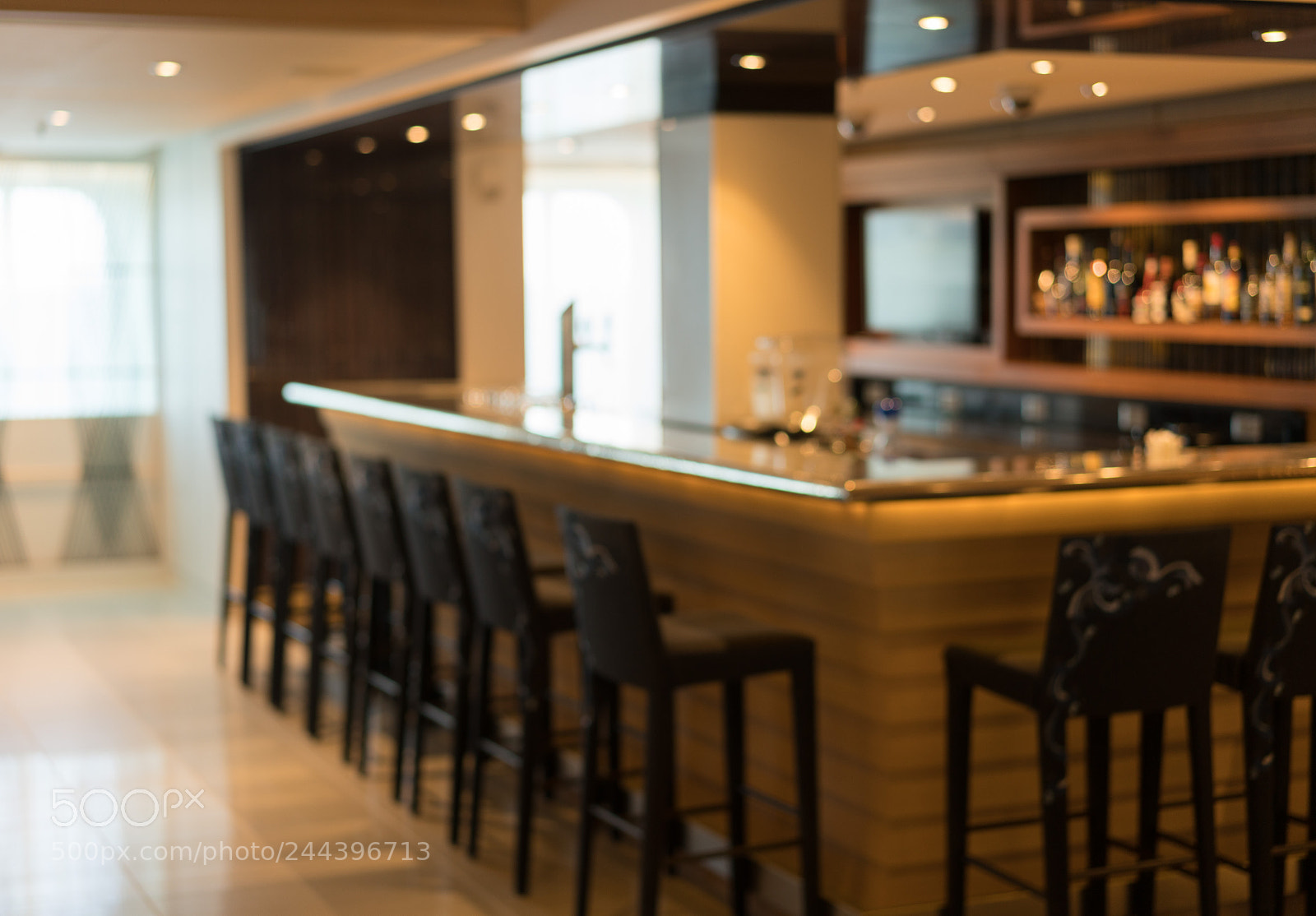 Sony a7R II sample photo. Defocused interior of modern photography
