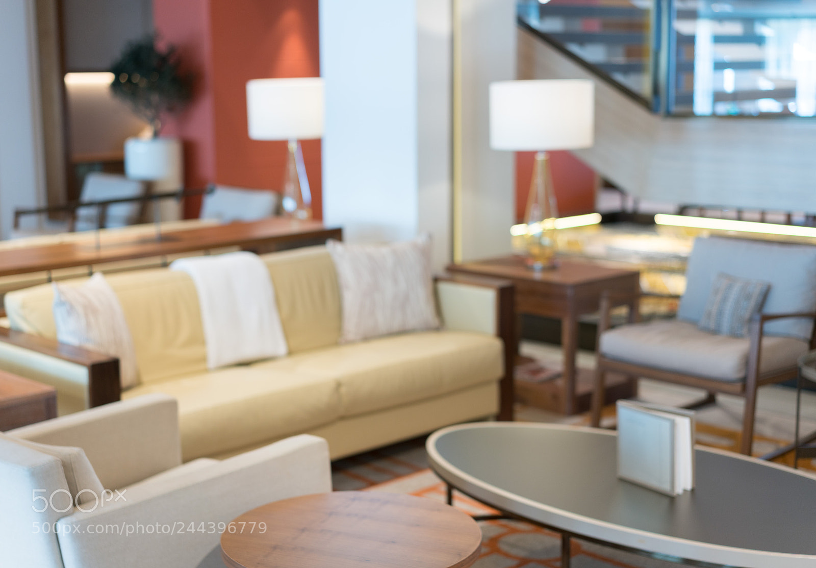 Sony a7R II sample photo. Defocused interior of modern photography