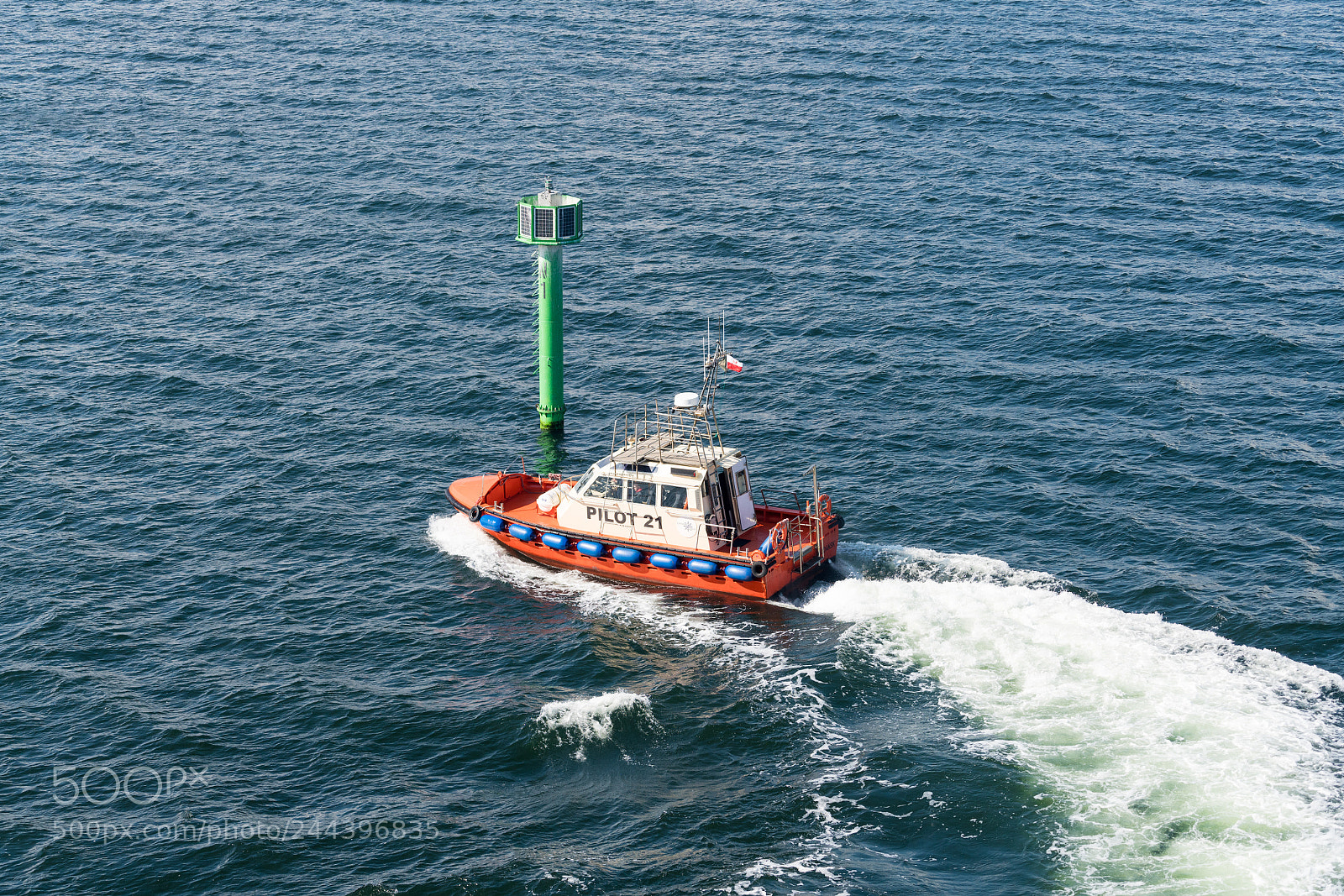 Sony a7R II sample photo. Modern pilot boat out photography