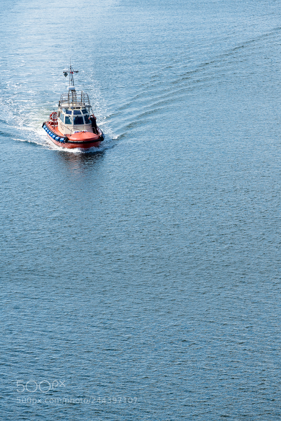 Sony a7R II sample photo. Modern pilot boat out photography