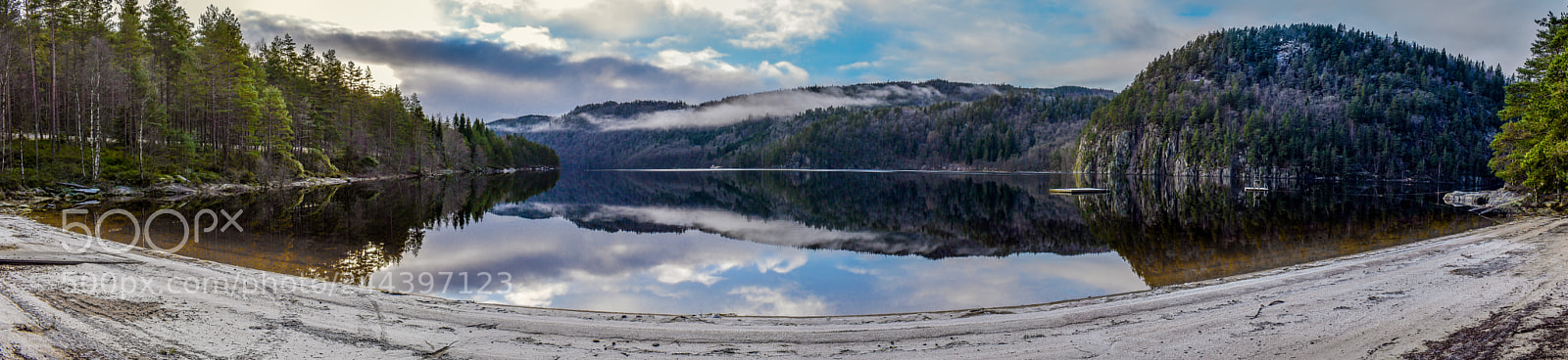 Nikon D5600 sample photo. Panorama  in norway photography