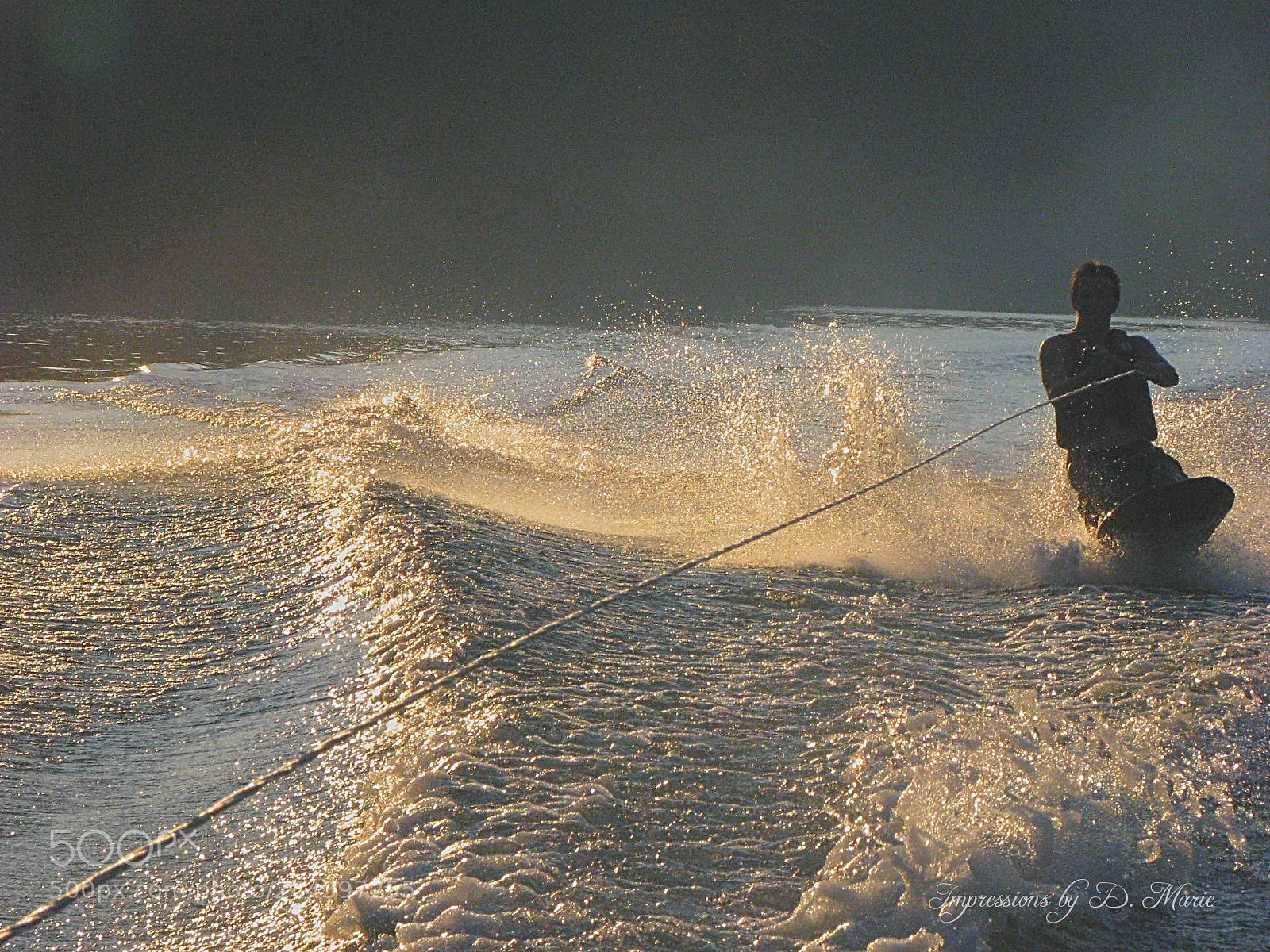 Canon POWERSHOT S5 IS sample photo. Wakeboarder photography