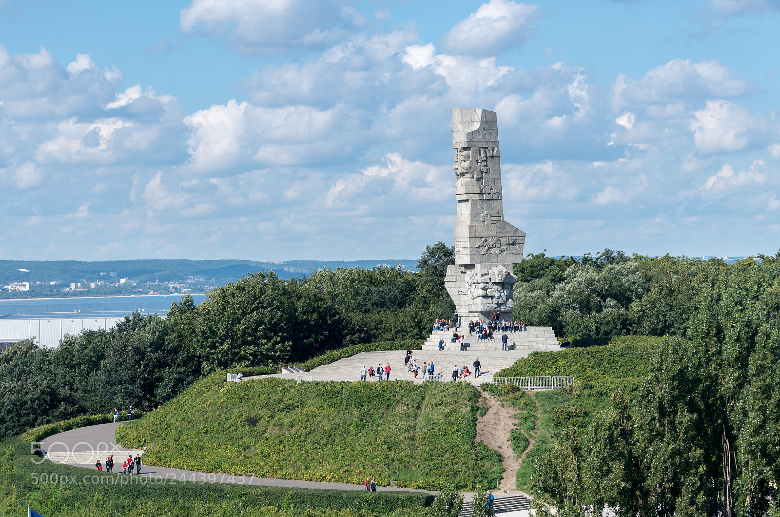 Sony a7R II sample photo. Westerplatte memorial in gdansk photography
