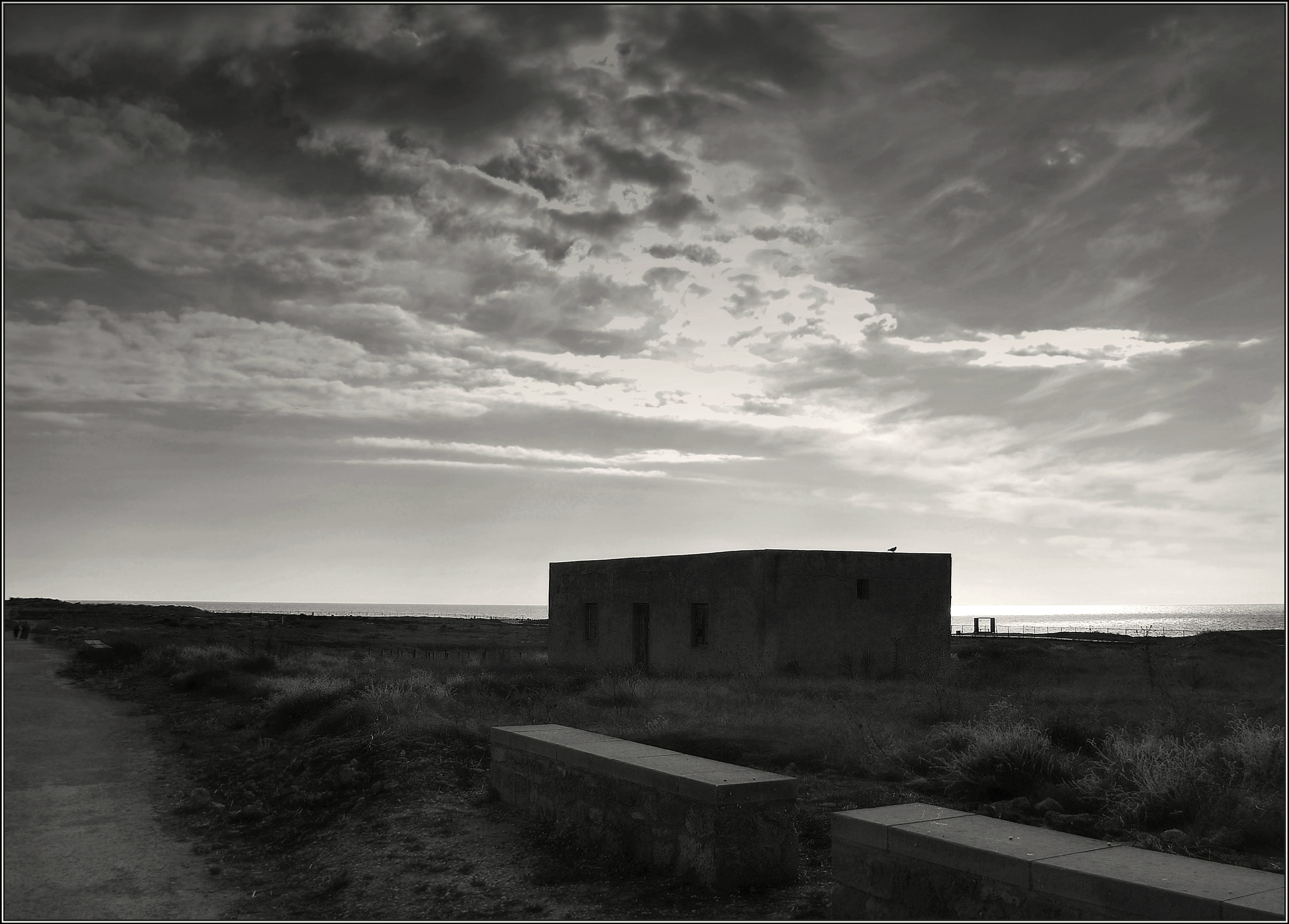 Sigma 18-200mm F3.5-6.3 DC OS HSM sample photo. Black and white nostalgia of cyprus photography