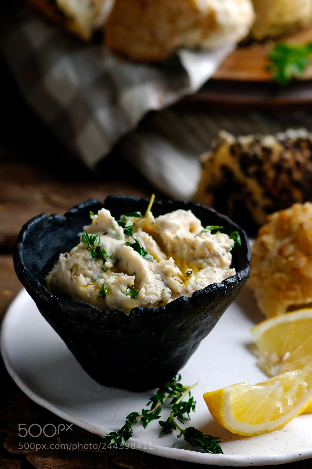 Nikon D3100 sample photo. White bean dip with photography
