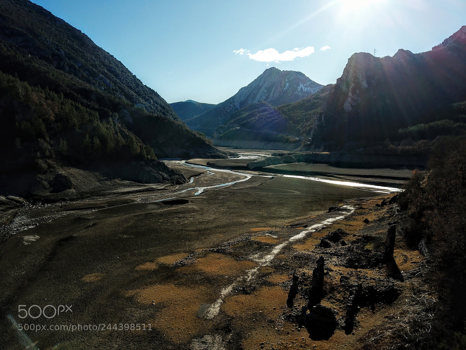 DJI FC220 sample photo. Vallley photography