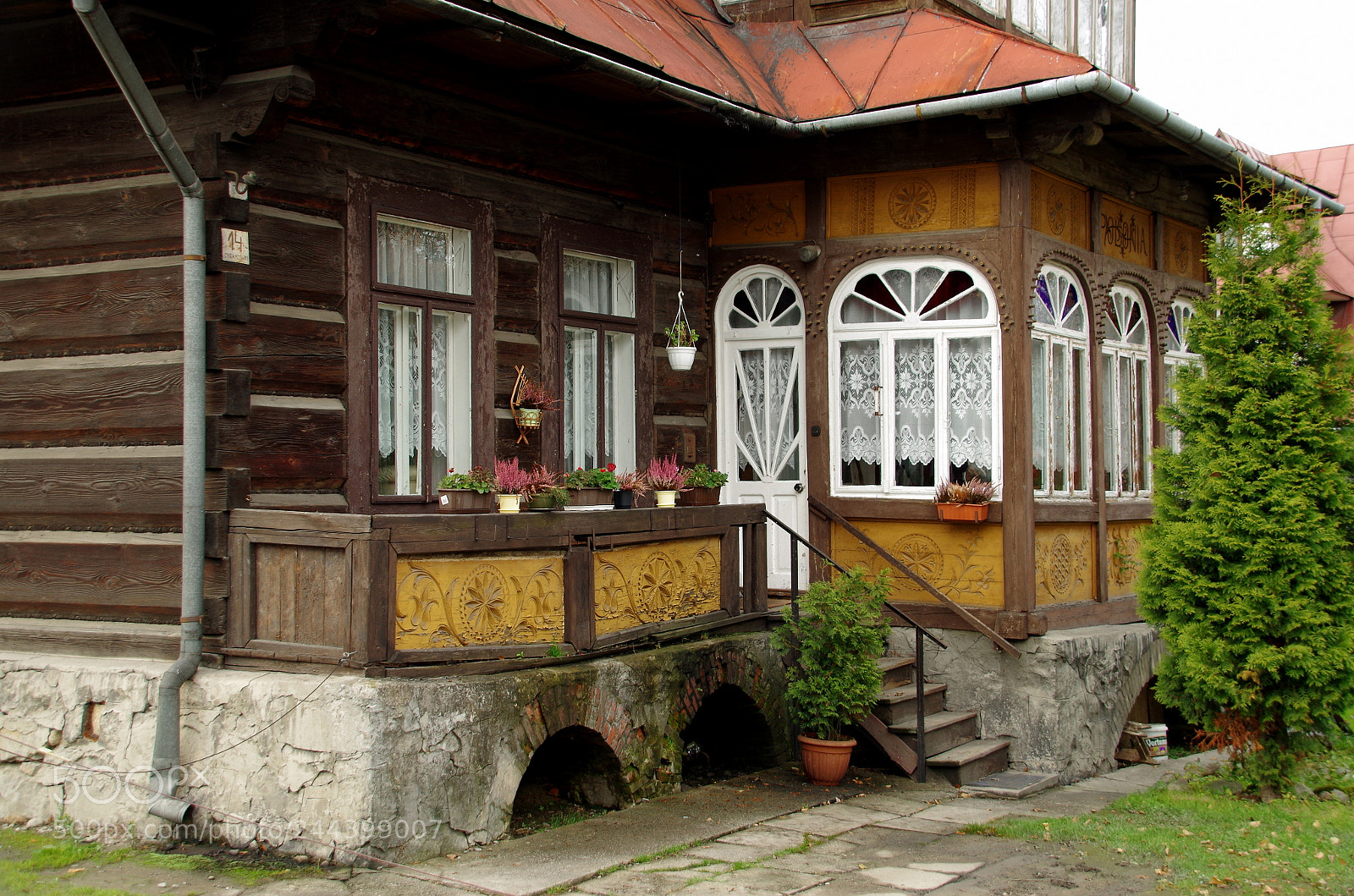 Pentax K-50 sample photo. House in zakopane photography