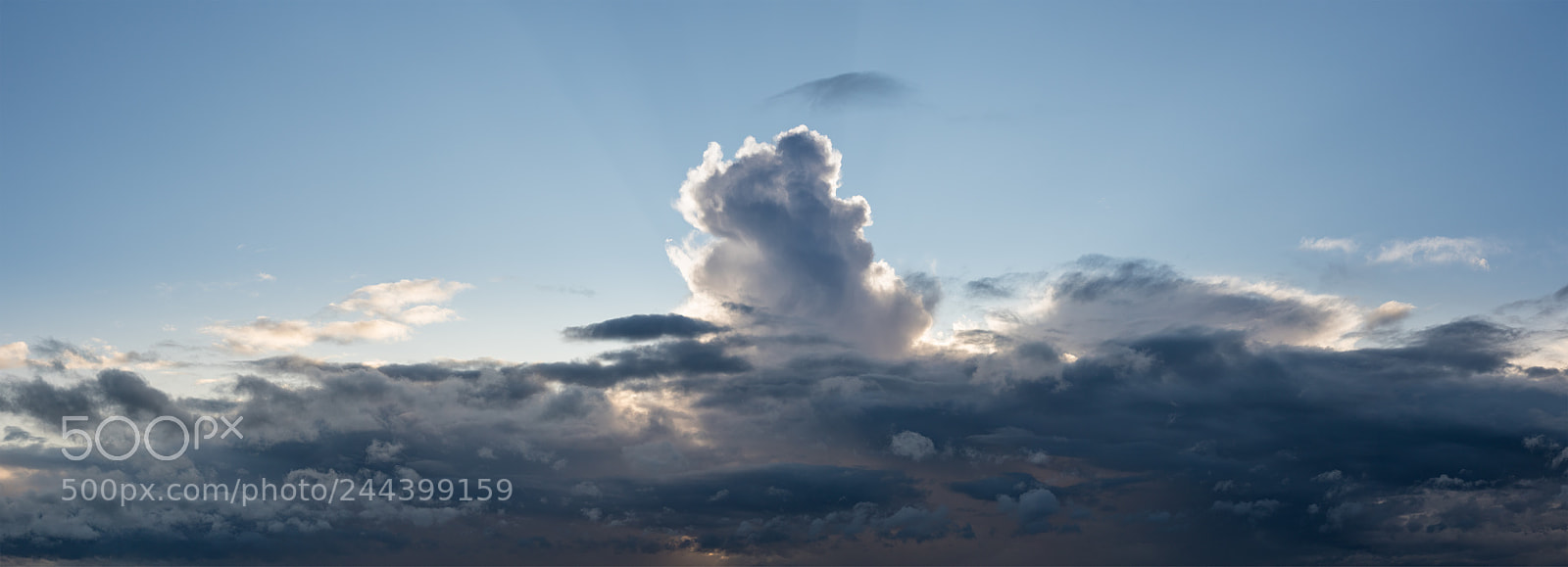 Sony a7R II sample photo. High definition panoramic cloudscape photography