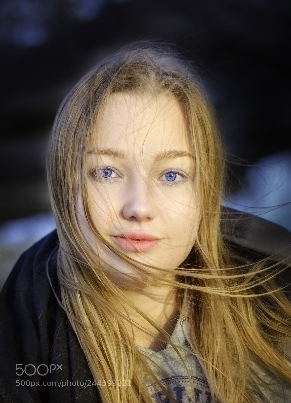Nikon D3100 sample photo. Blue eyes photography