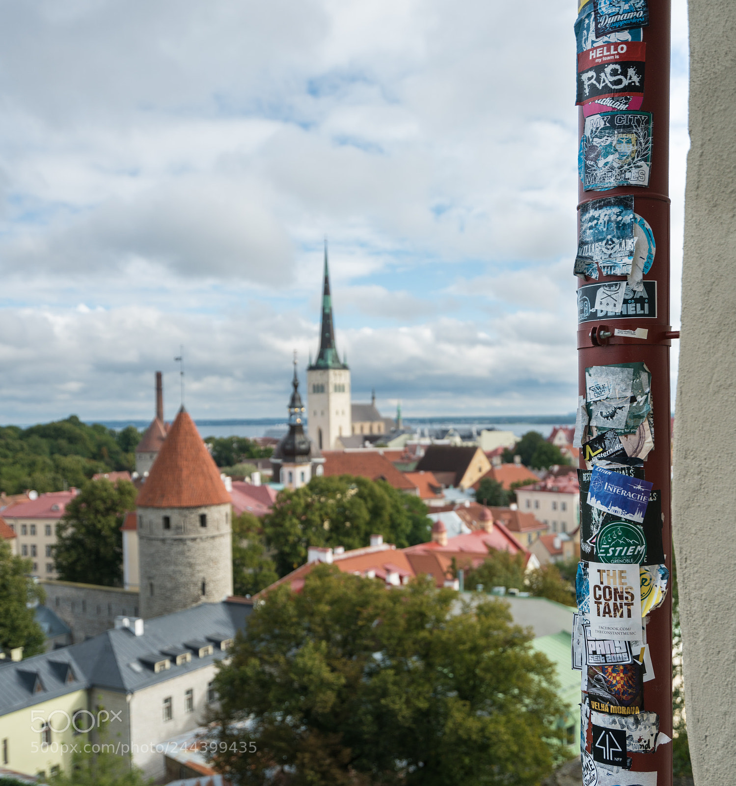 Sony a7R II sample photo. Graffiti and adverts above photography