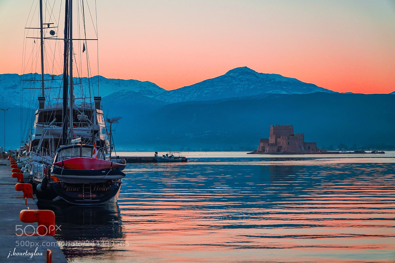 Sony a6500 sample photo. Evening in nafplio photography