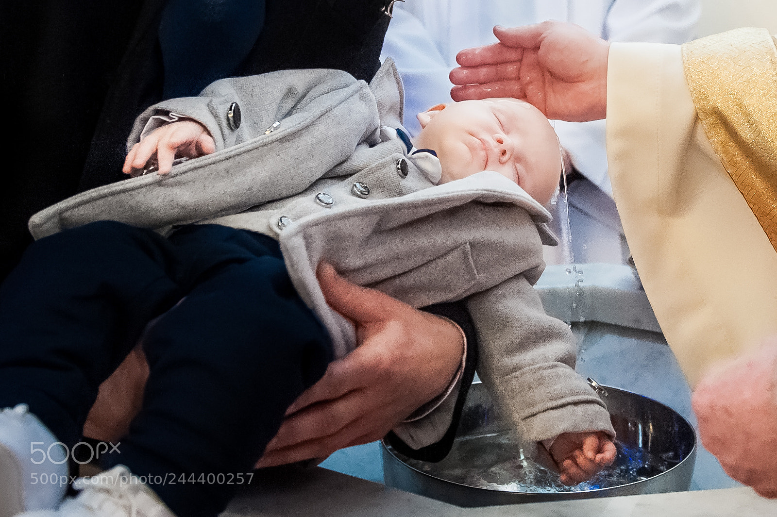 Nikon D3 sample photo. Baptism photography