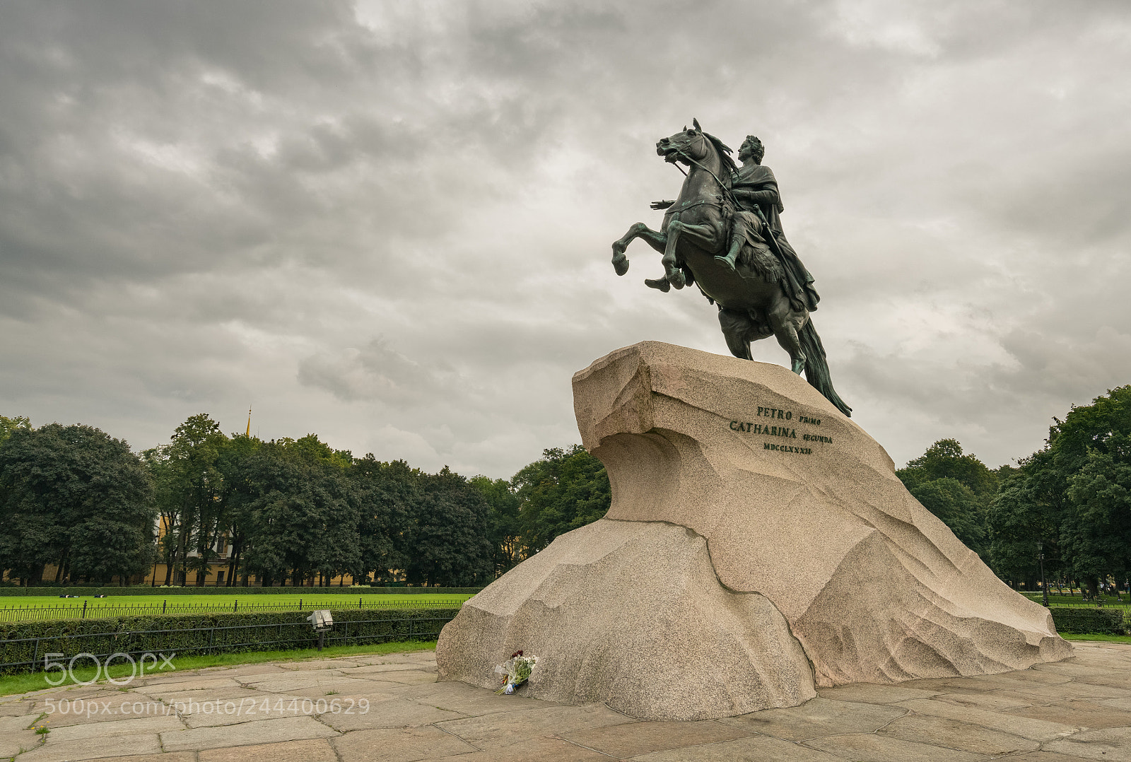 Sony a7R II sample photo. The bronze horseman statue photography