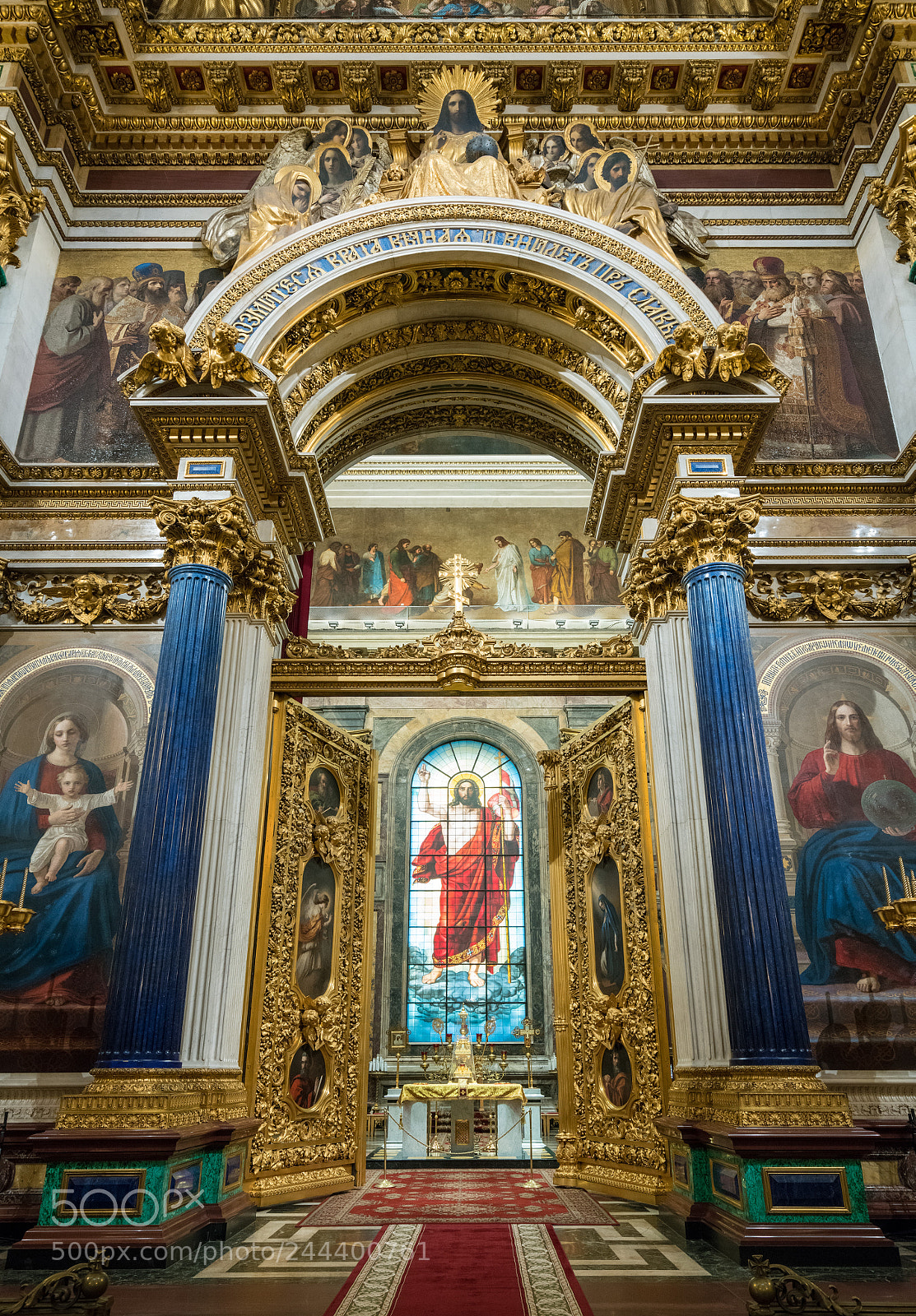 Sony a7R II sample photo. Altar doors of st photography