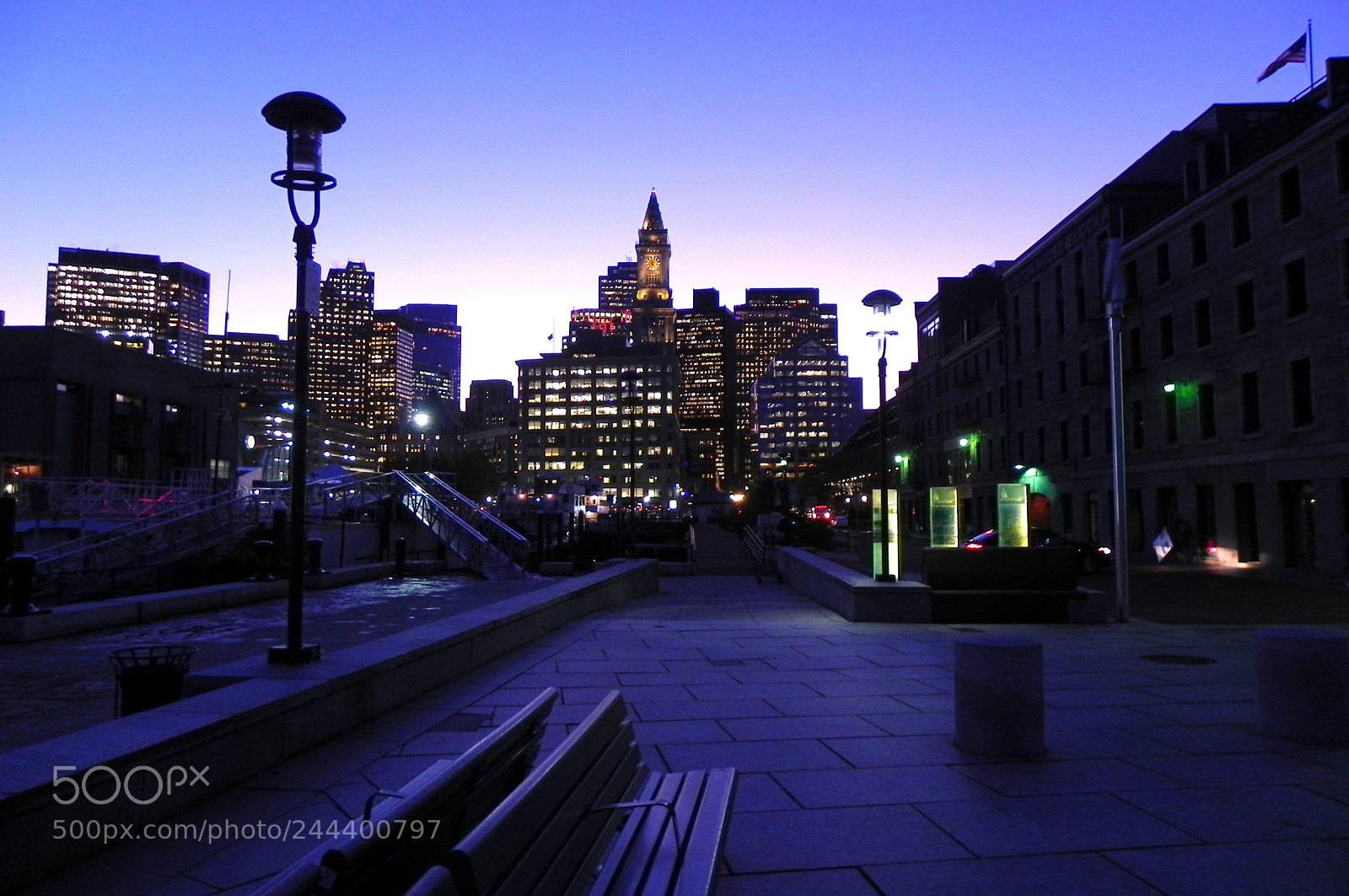 Nikon Coolpix P100 sample photo. Boston harbor at sundown photography