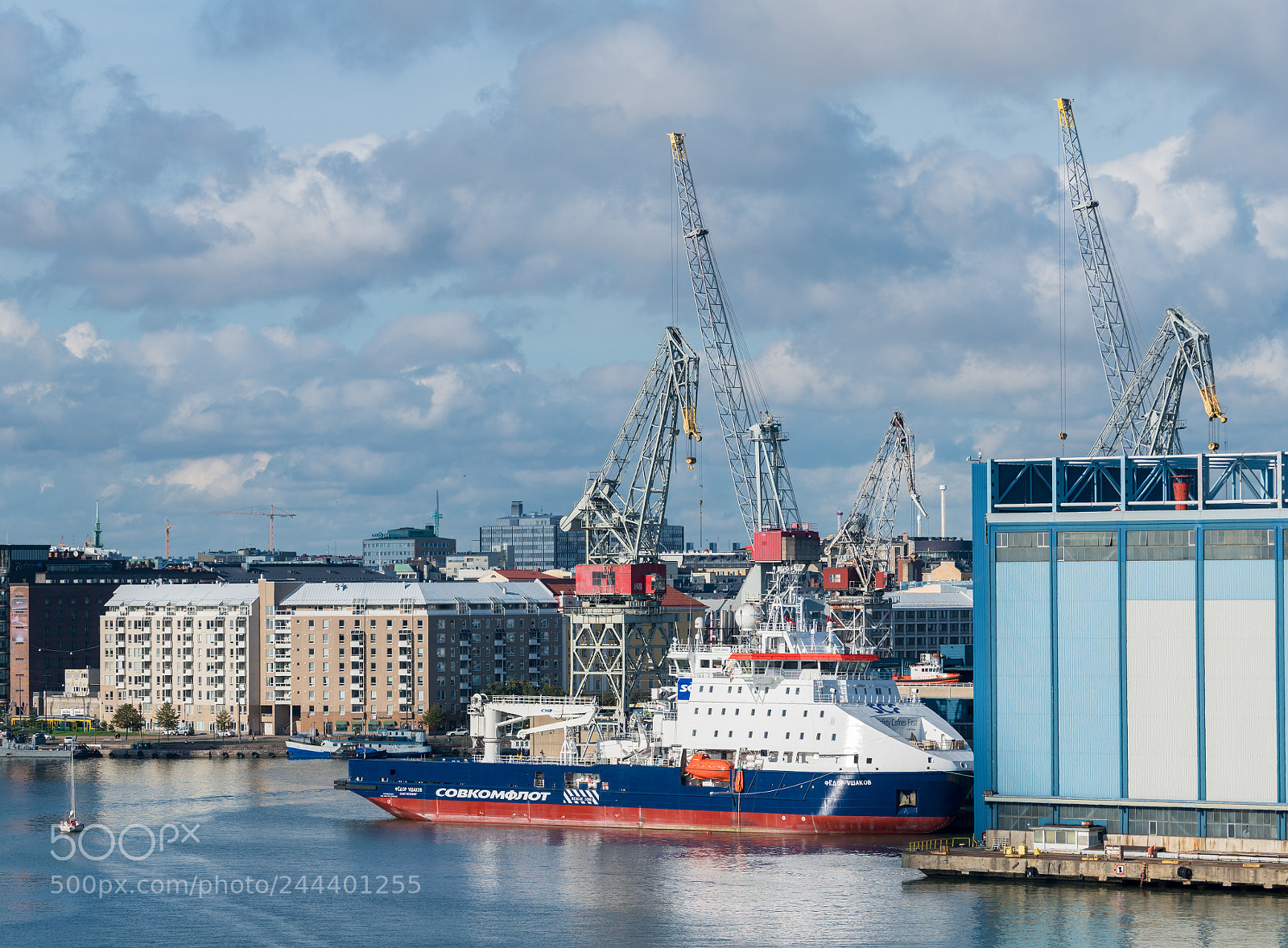 Sony a7R II sample photo. Ice breaker ship in photography