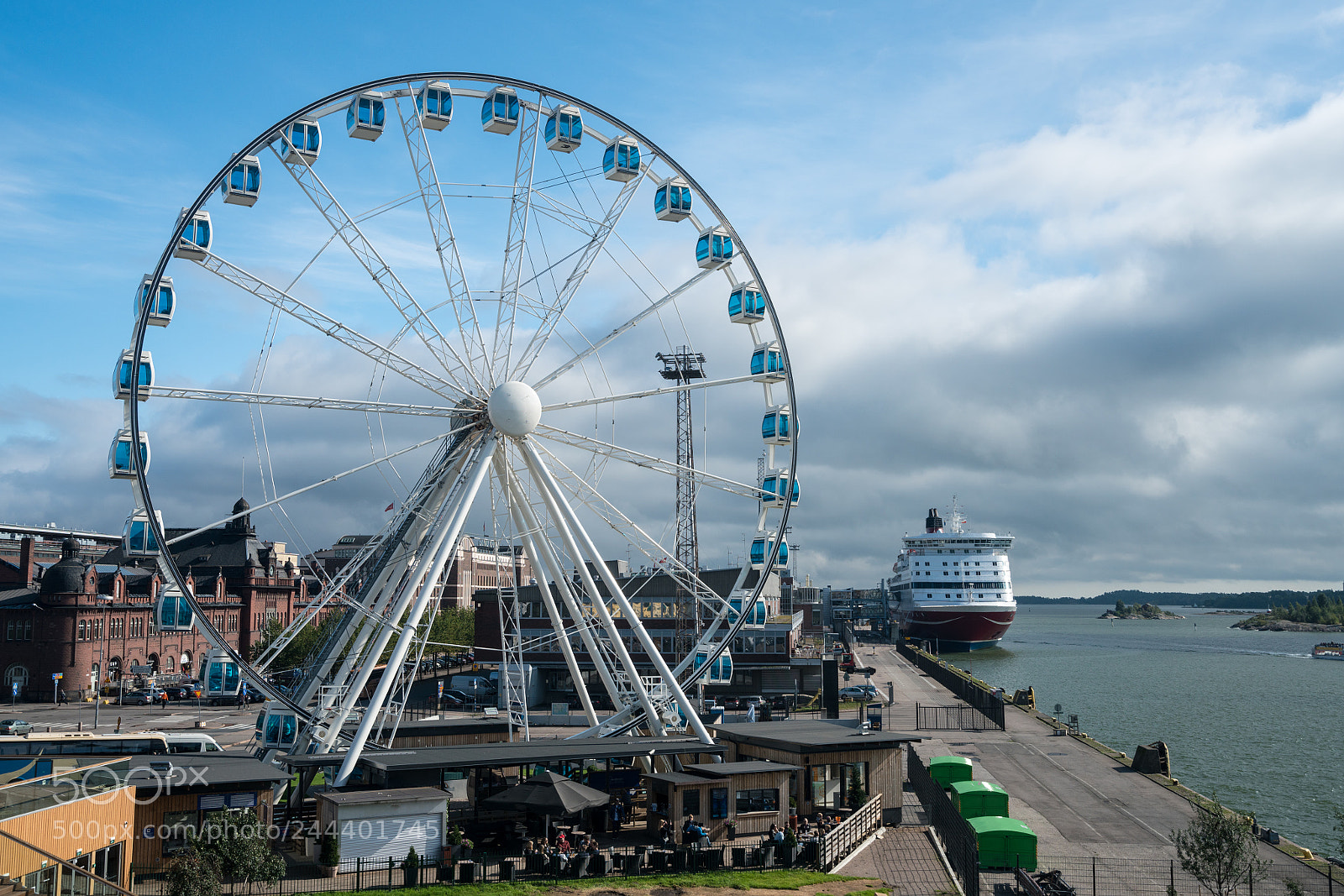 Sony a7R II sample photo. Helsinki skywheel by the photography