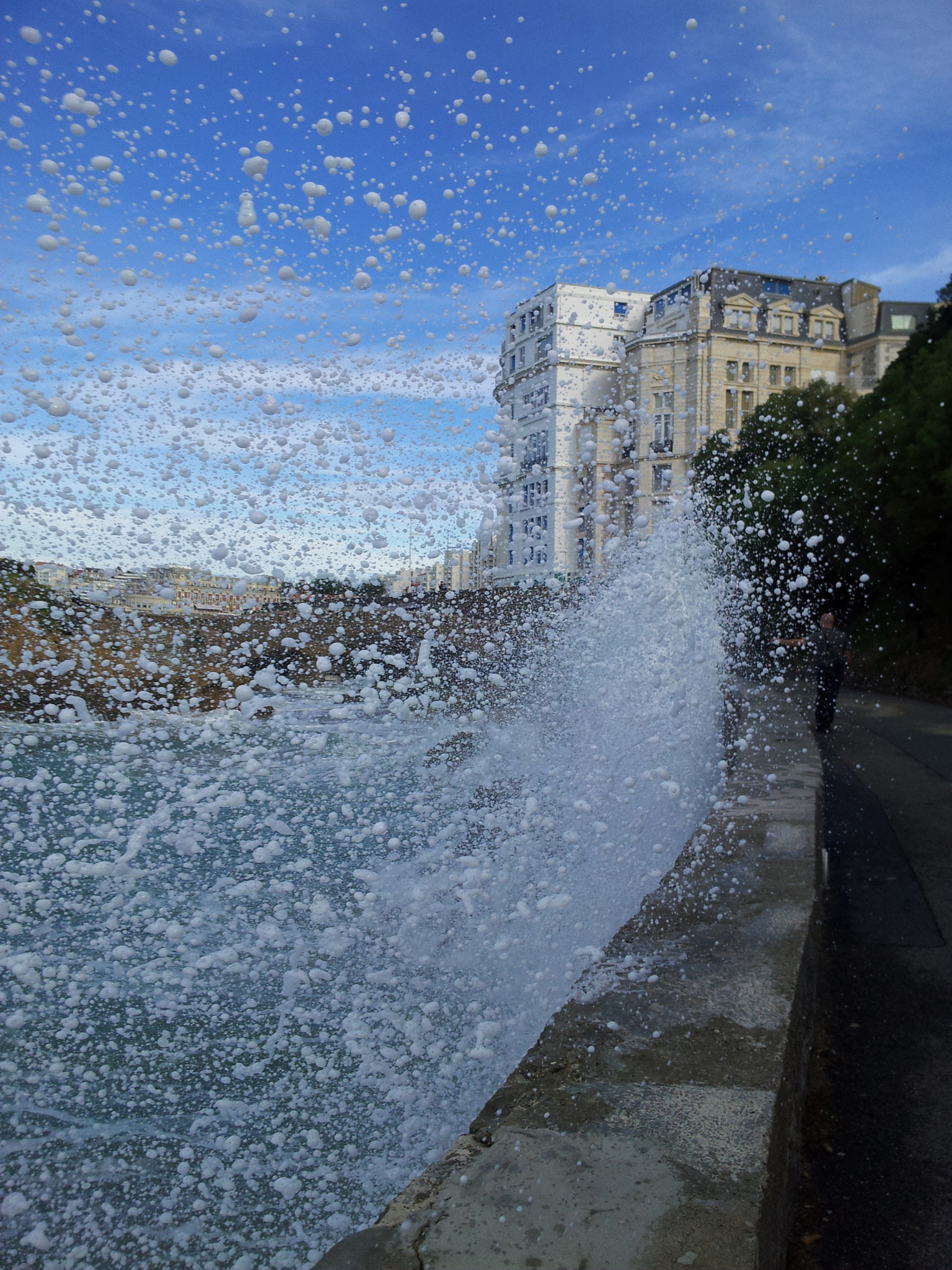 Samsung Galaxy S2 Plus sample photo. Plage à biarritz photography