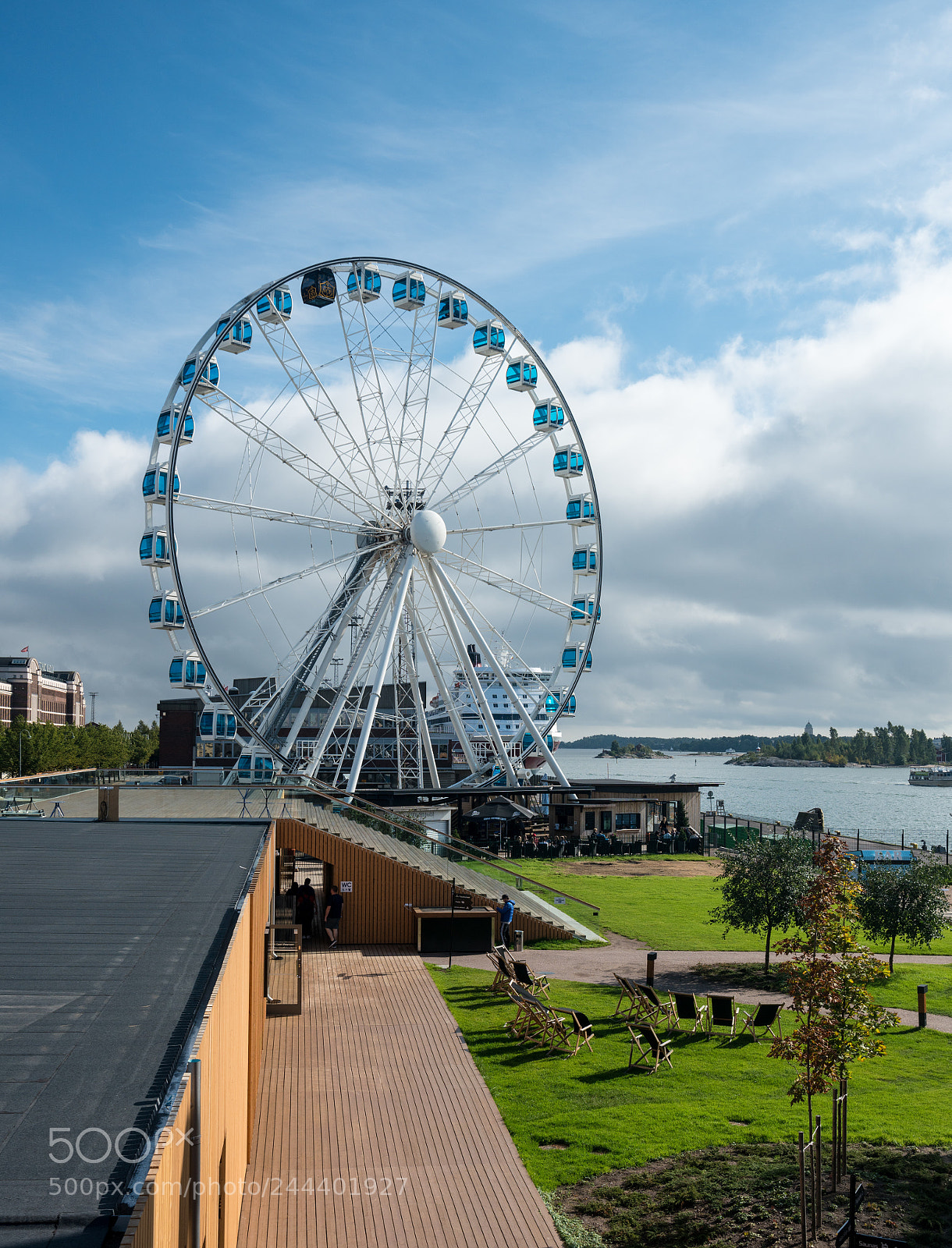 Sony a7R II sample photo. Helsinki skywheel by the photography