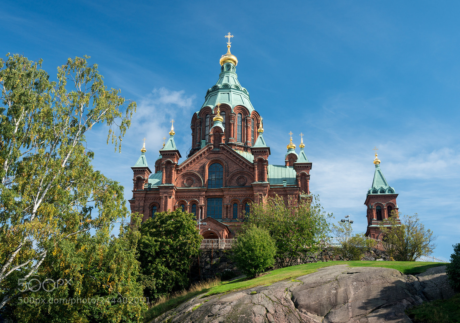 Sony a7R II sample photo. Uspenski cathedral in helsinki photography