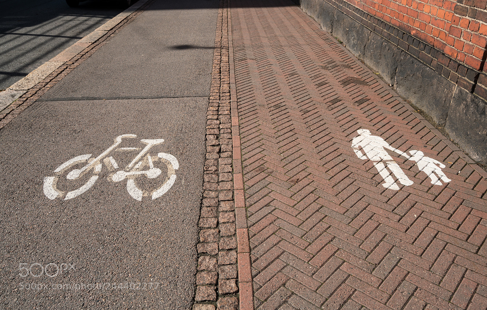 Sony a7R II sample photo. Bike path and pedestrian photography