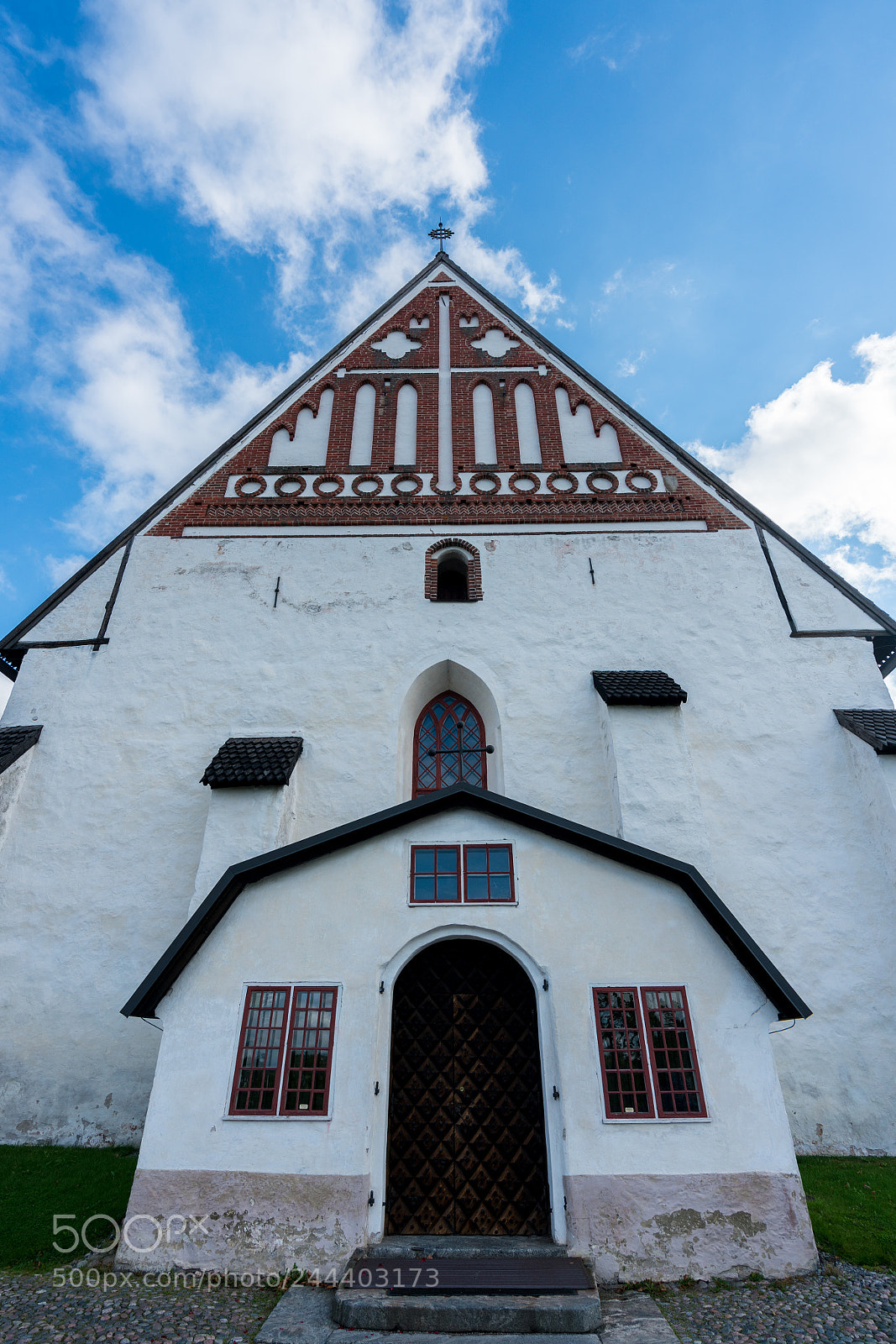Sony a7R II sample photo. Cathedral in porvoo, finland photography