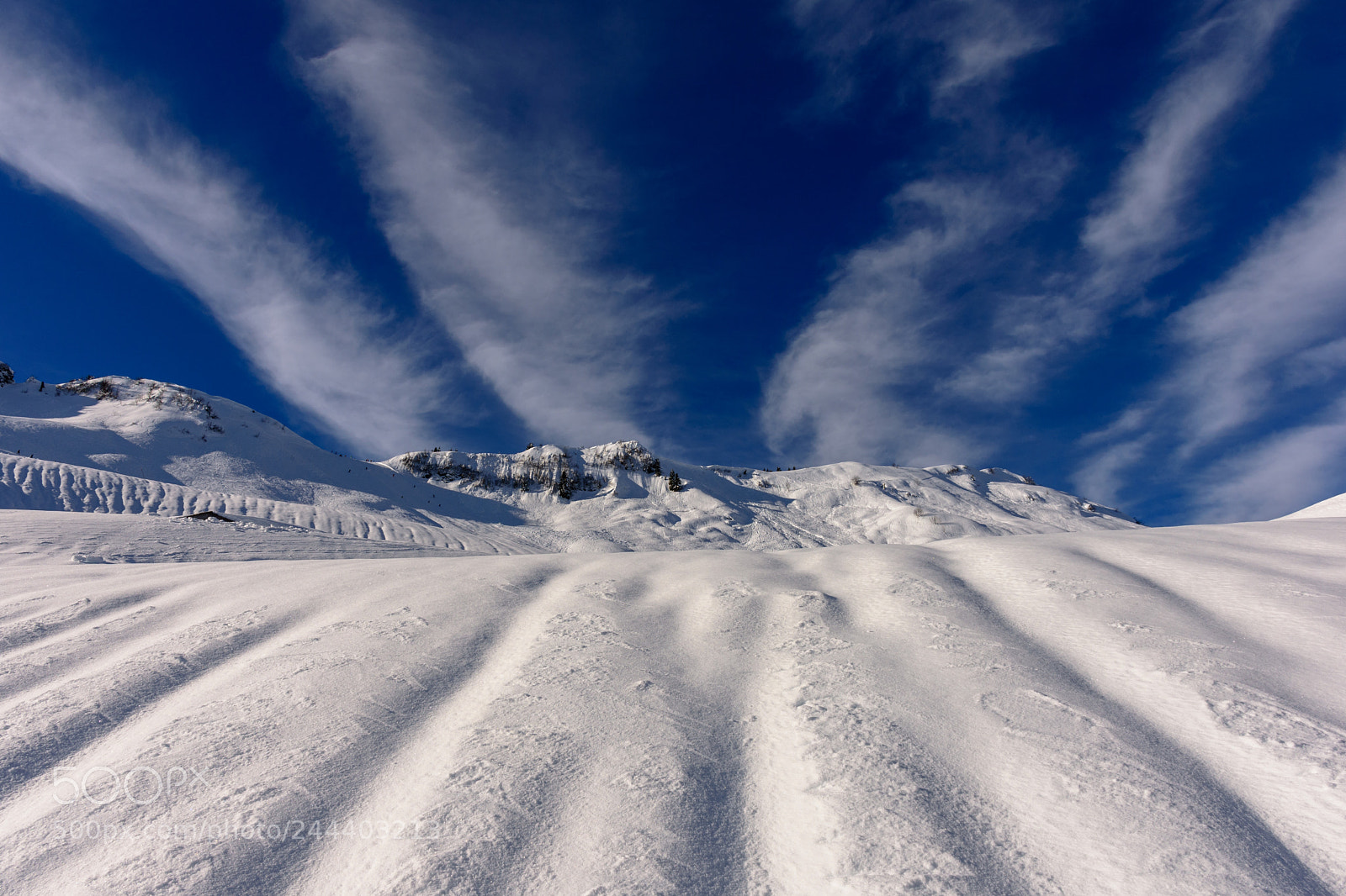 Nikon D7200 sample photo. Clouds & snow photography