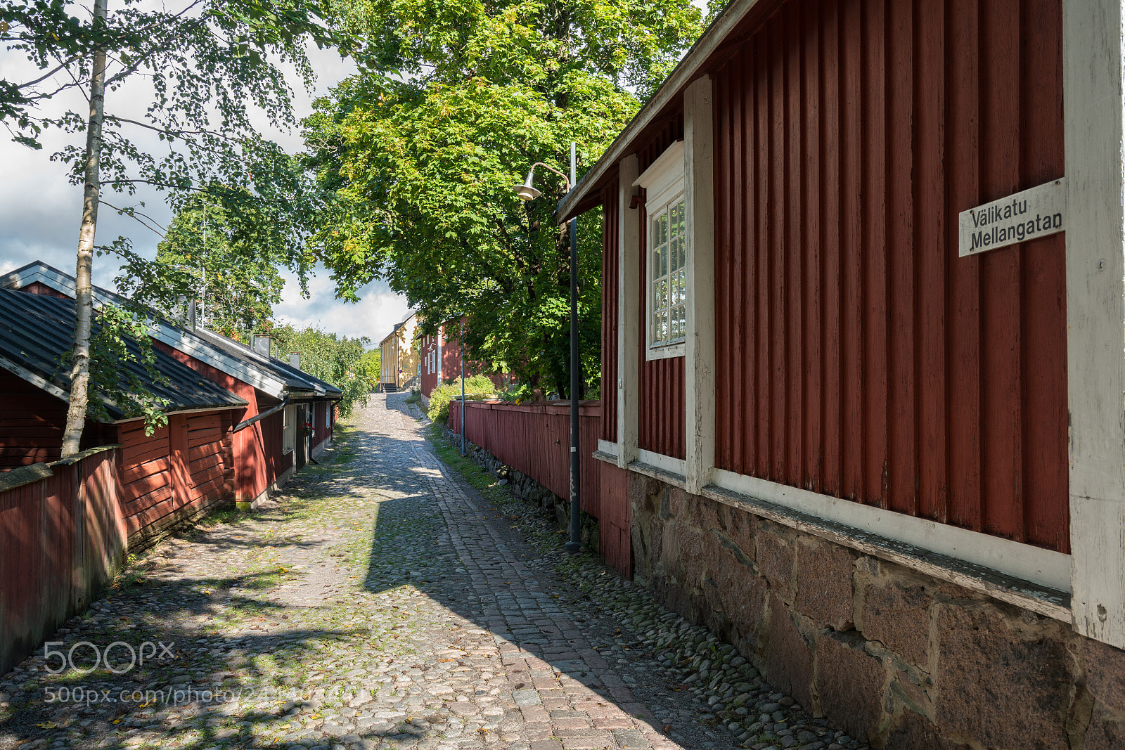 Sony a7R II sample photo. Old wooden houses in photography