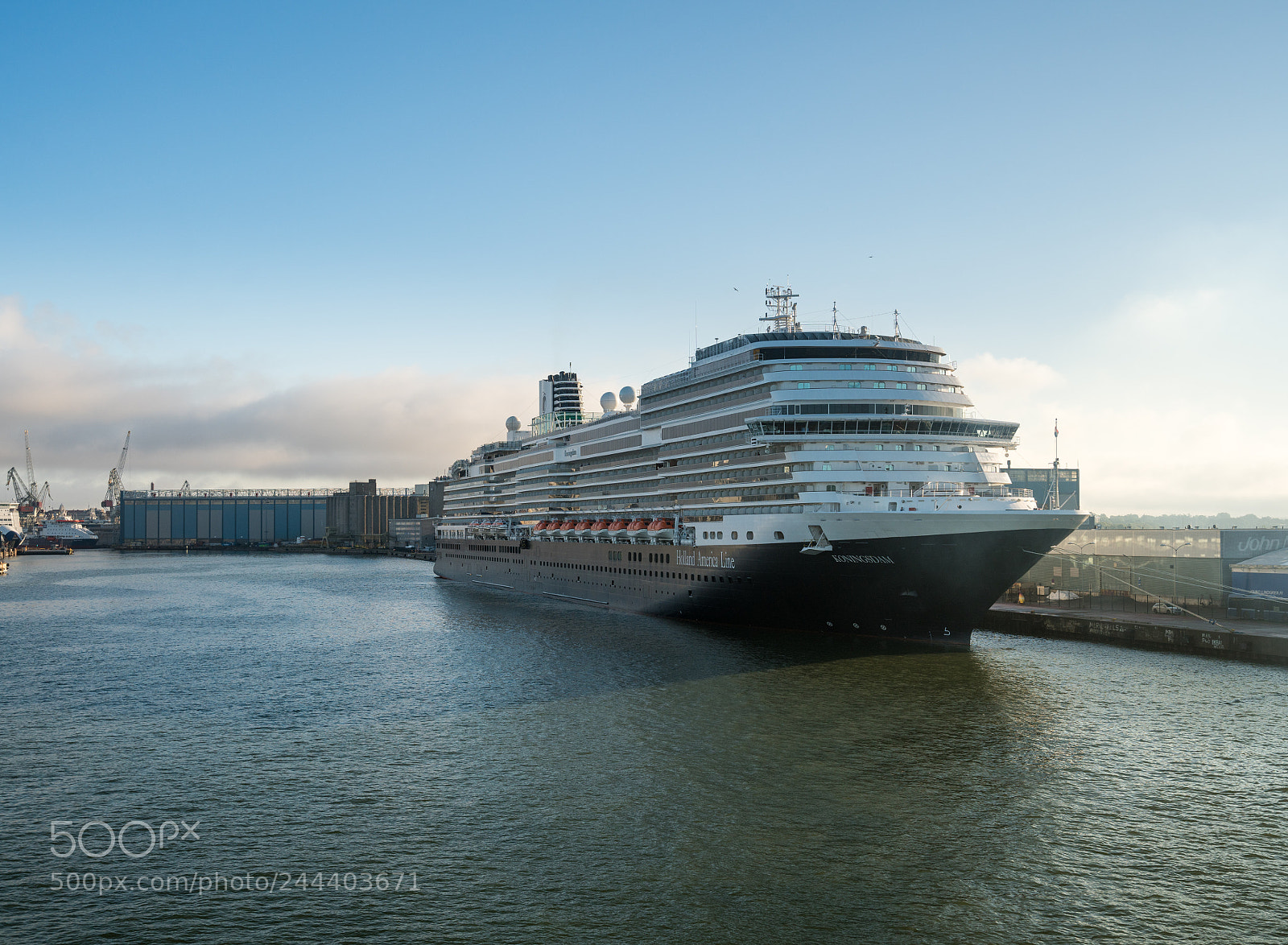 Sony a7R II sample photo. Holland america cruise ship photography
