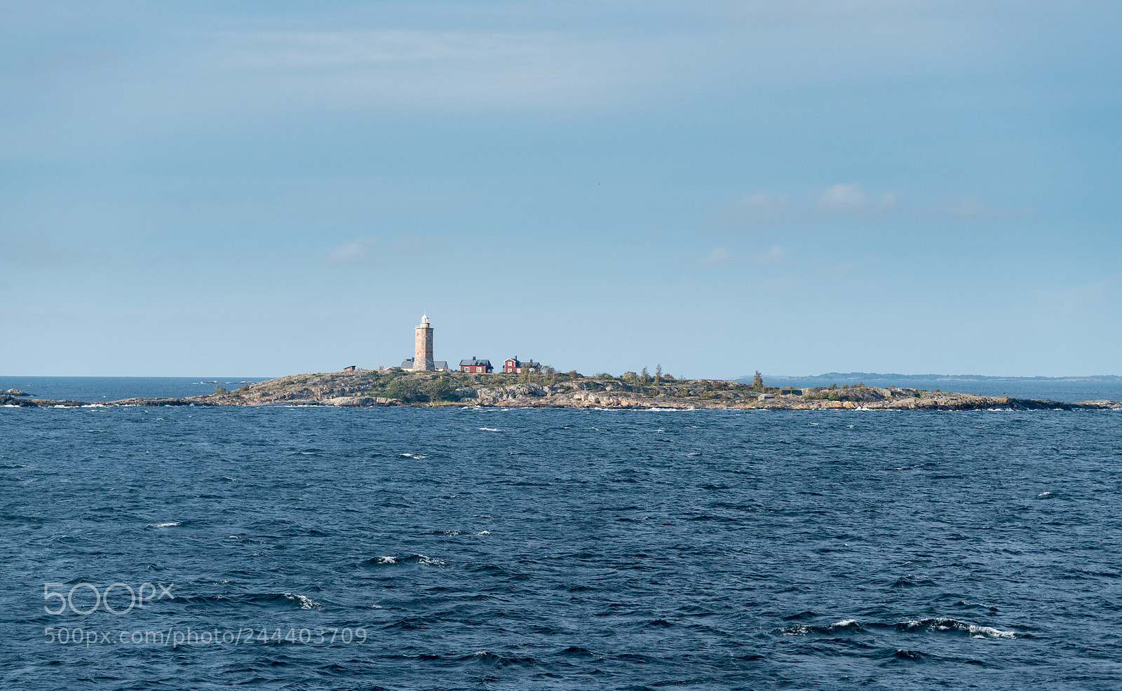 Sony a7R II sample photo. Small island and lighthouse photography