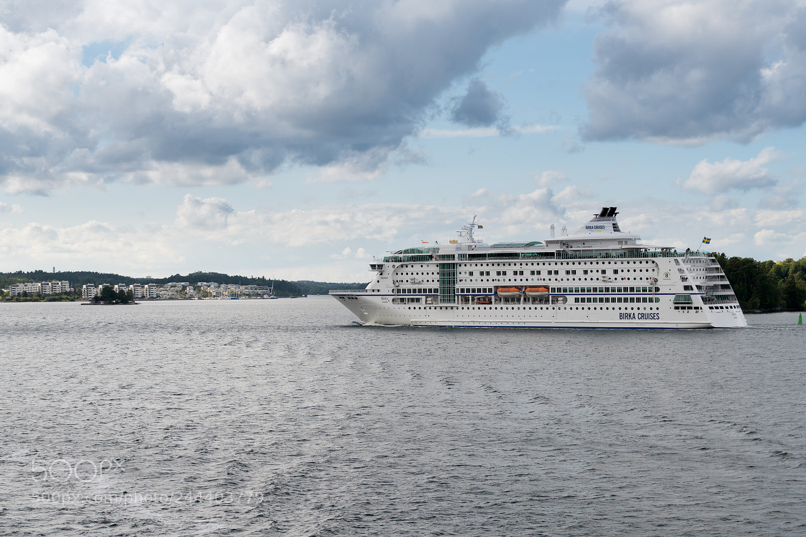 Sony a7R II sample photo. Birka cruise ferry ship photography