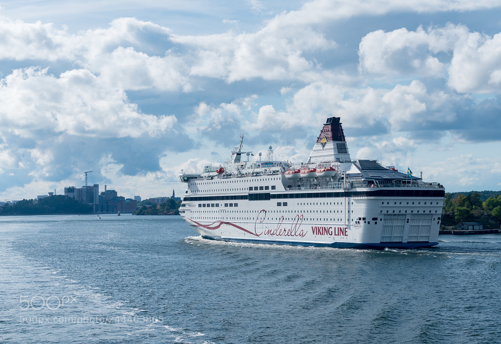 Sony a7R II sample photo. Viking cruise ferry ship photography