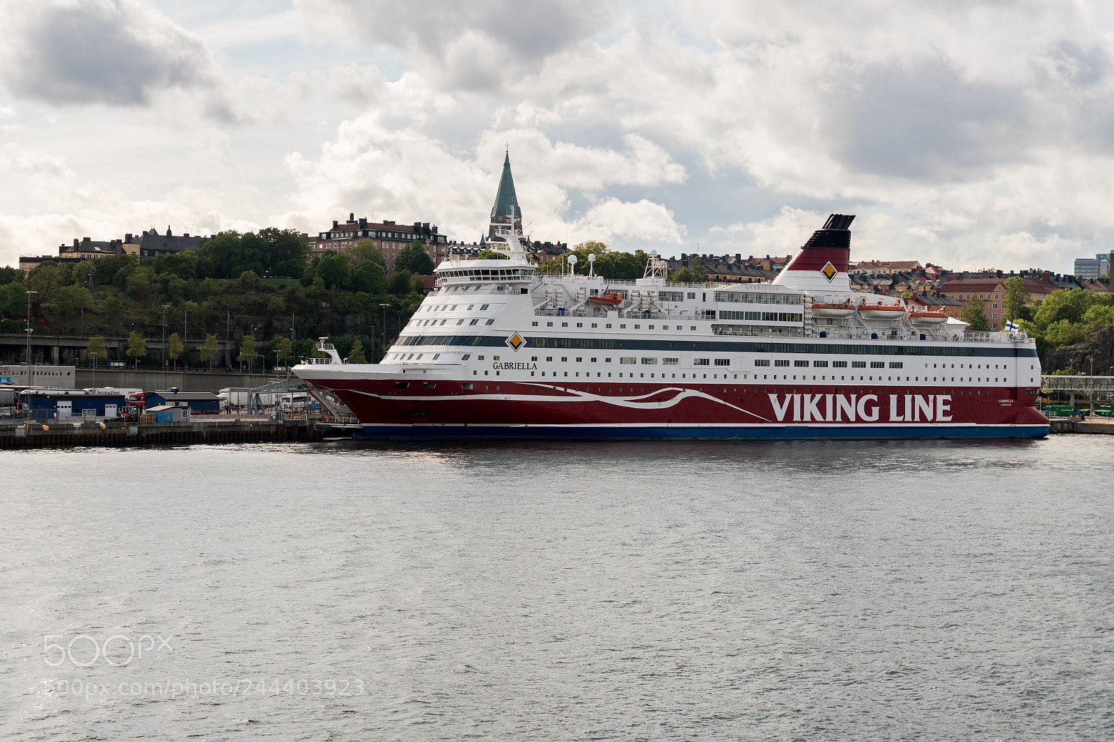 Sony a7R II sample photo. Viking cruise ferry ship photography