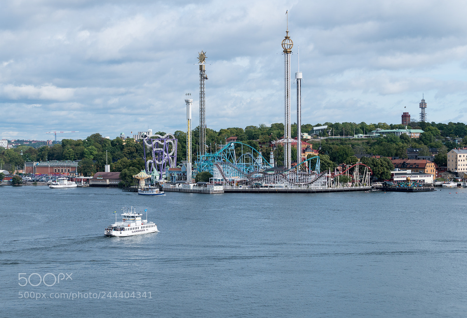 Sony a7R II sample photo. Grona lund amusement park photography