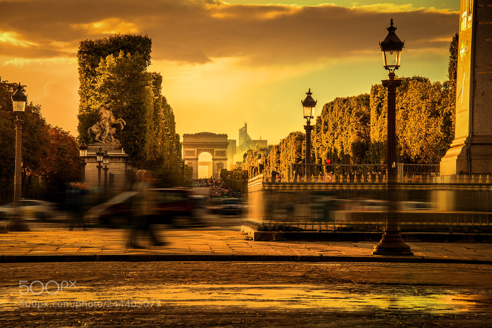 Nikon D800 sample photo. Champs-Élysées photography