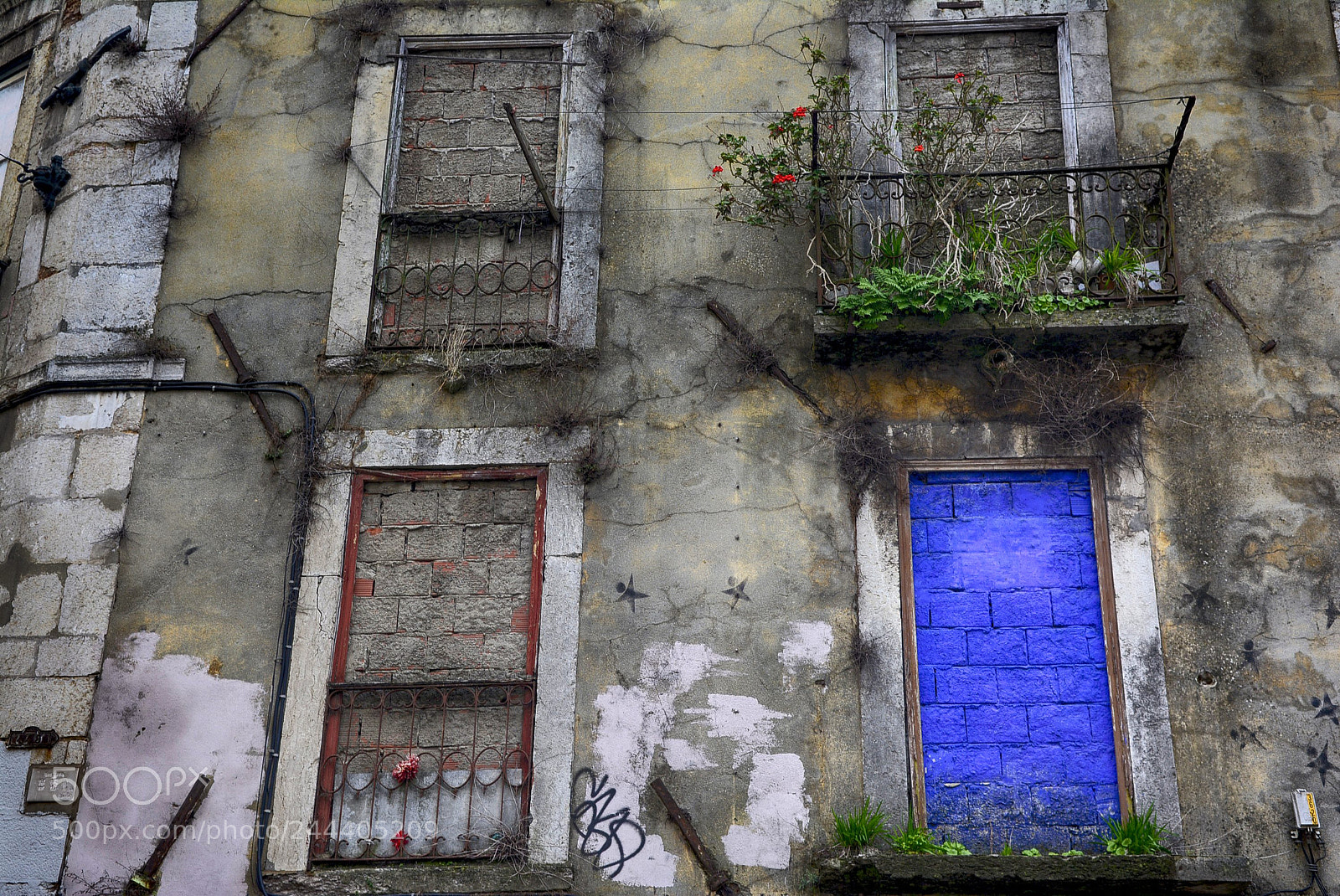 Nikon D7100 sample photo. The lucky blue door photography
