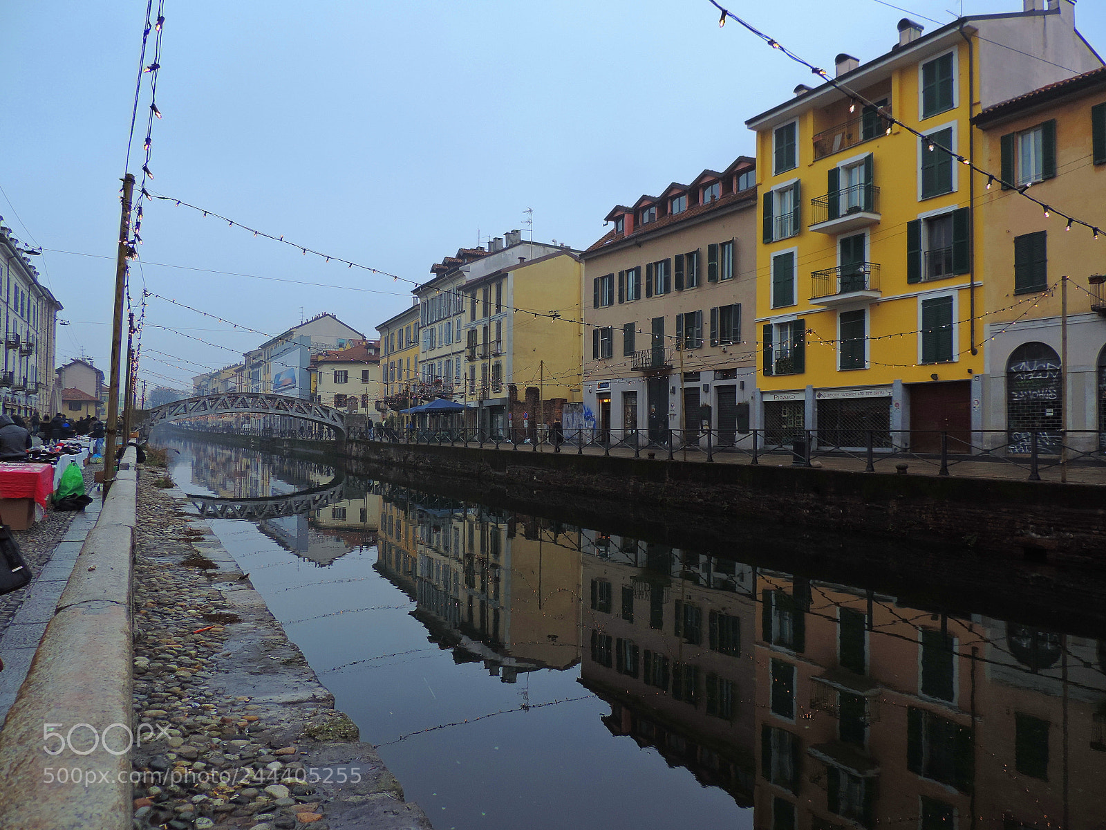 Nikon Coolpix P520 sample photo. Riflessi sul naviglio photography