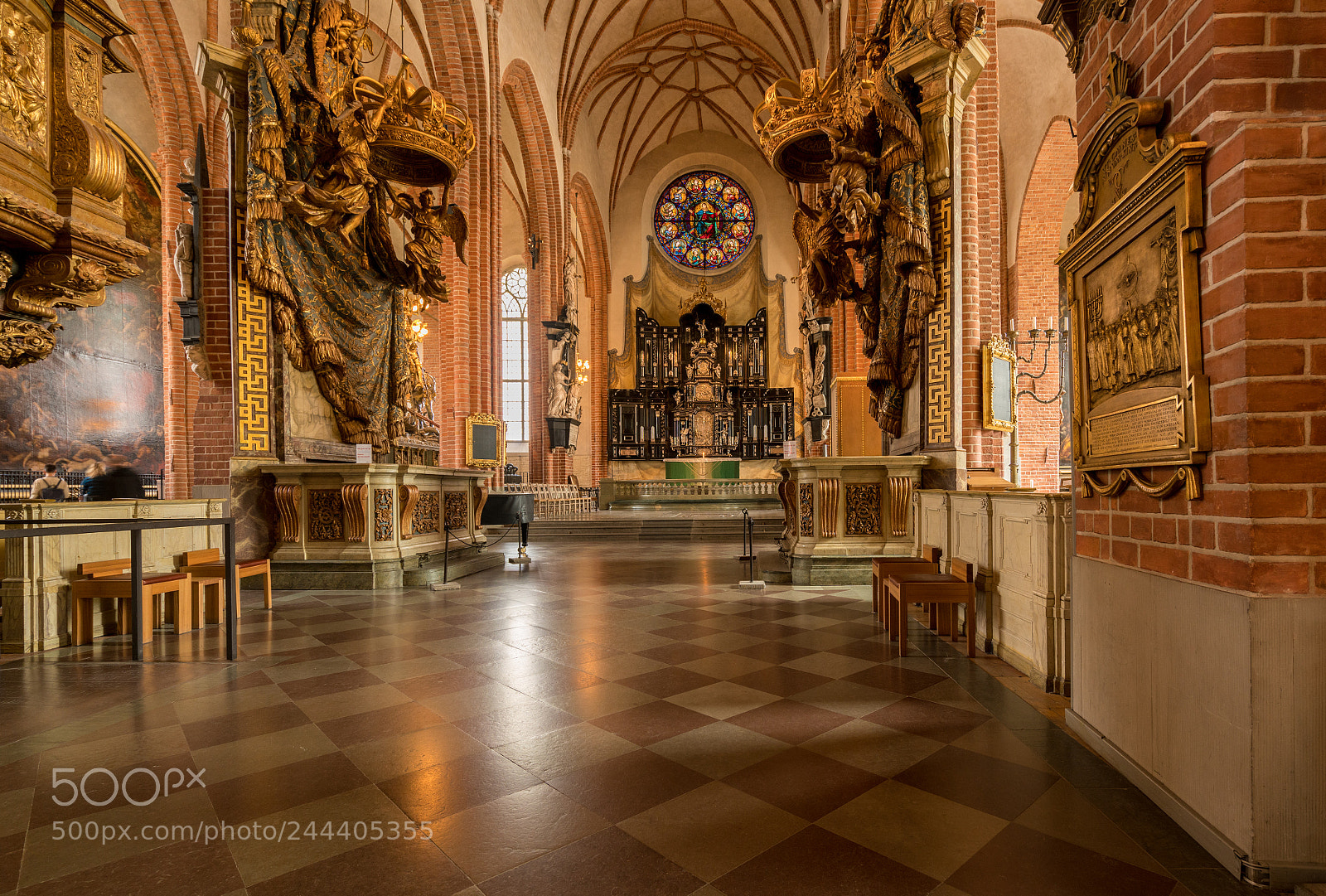Sony a7R II sample photo. Interior of storkyrkan cathedral photography