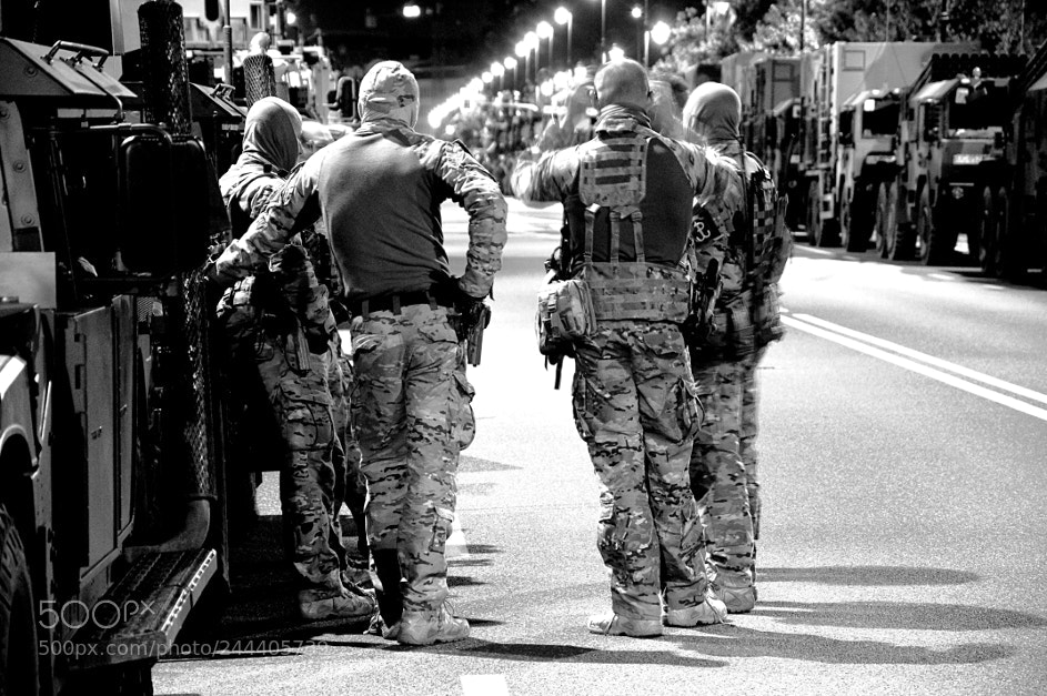 Nikon D90 sample photo. Soldiers photography