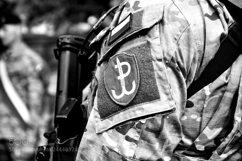 Nikon D90 sample photo. Soldier photography