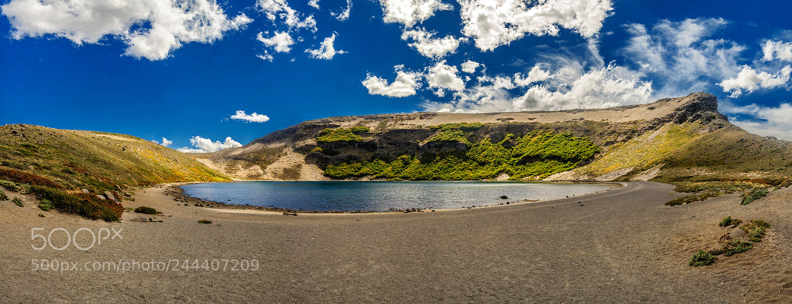 Nikon D5000 sample photo. Volcano photography